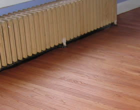 Experience in selecting proper products for finishing hardwood floors